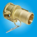 Snelkoppeling type C female met slangpilaar