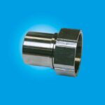 RVS draaibare wartel met binnendraad